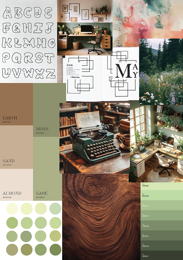 CGP Dizajn studio - moodboard