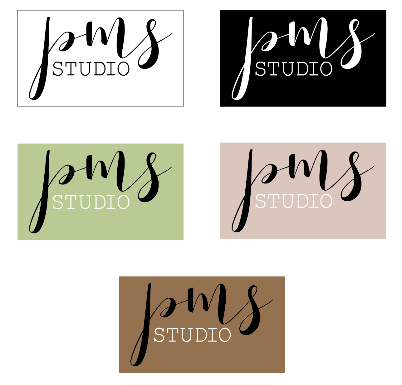 CGP Dizajn studio – logotip in barvna paleta