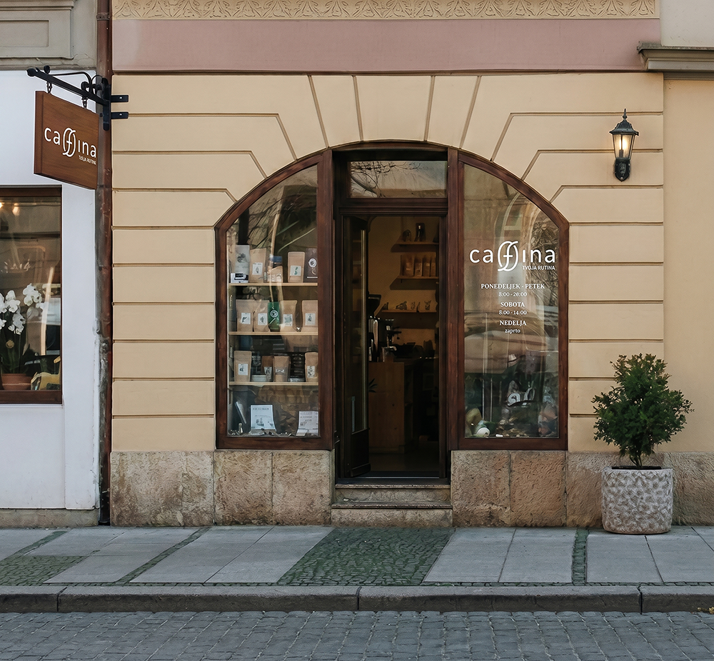 CGP Cafina - Zunanjost trgovine