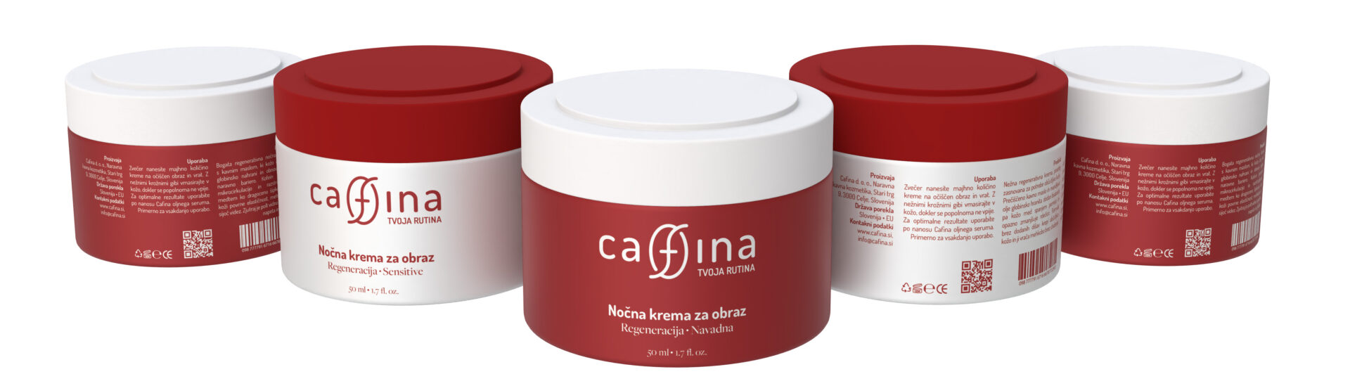 Cafina - nočna krema za obraz