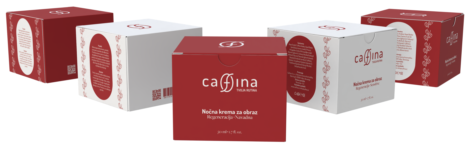 Cafina - Nočna krema za obraz