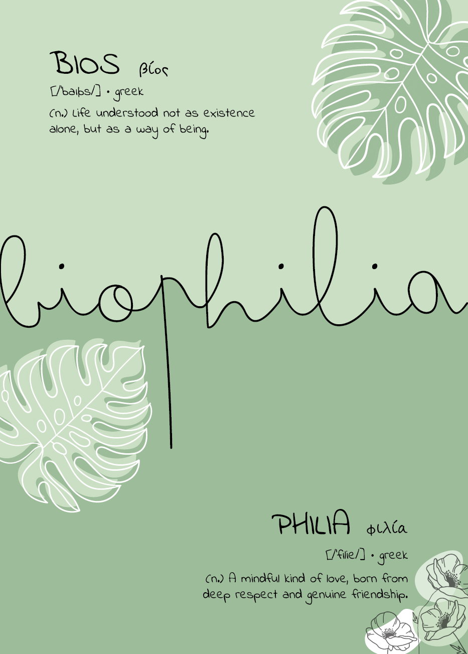 Plakat Biophilia