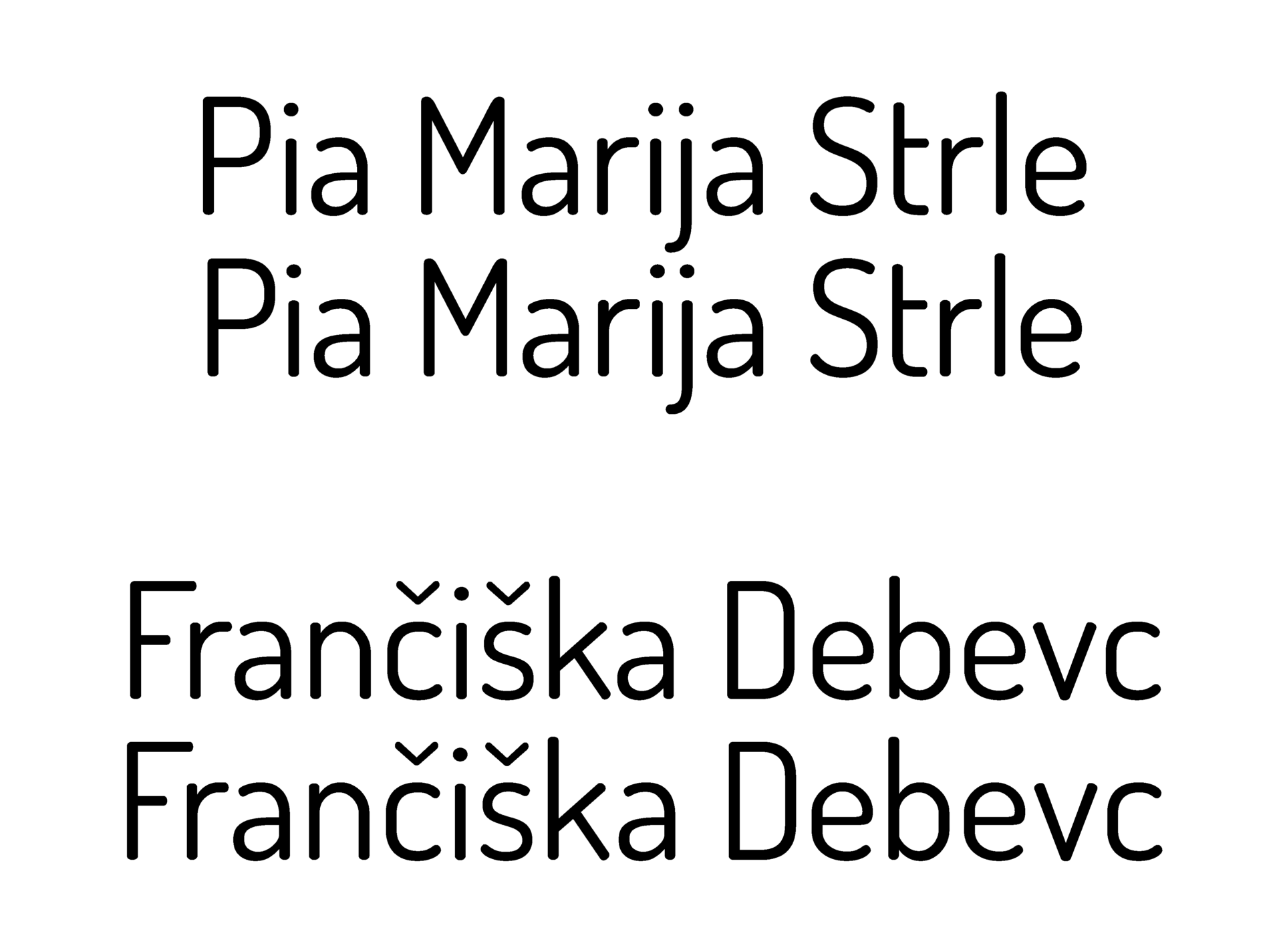 Tipogarfska knjiga – Kerning 1