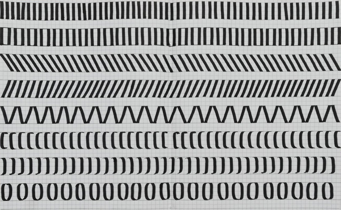 Tipografska knjiga – Predkaligrafske vaje 2
