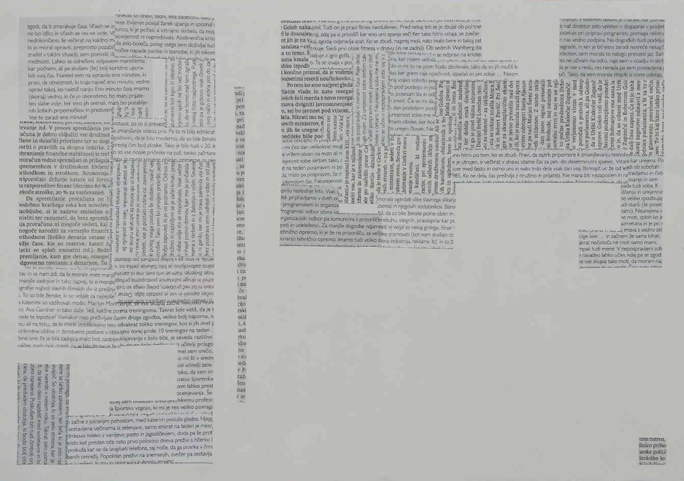 Tipografska knjiga – Tipografski kolaž